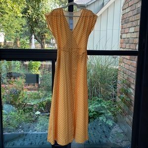 Choies Polka dot wrap dress